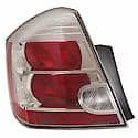 New Economy Replacement Driver Side Tail Light Assembly, With Bright Bezel