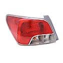 New CAPA Certified Standard Replacement Driver Side Tail Light Lens And Housing