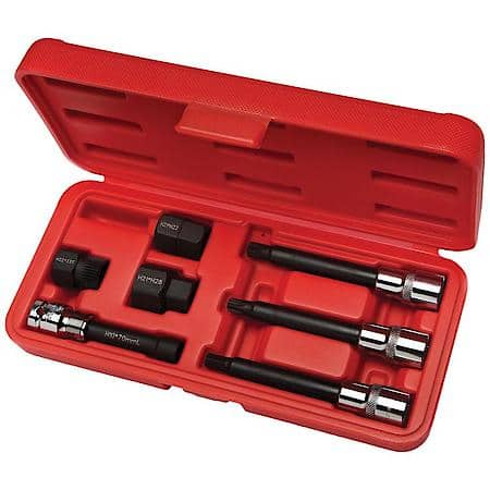 Alternator Decoupler Pulley Tool Kit w/ Case