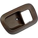 Interior Door Handle Front Right Bezel Textured Brown