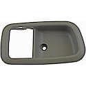 Interior Door Handle Front Right Bezel Gray Charcoal