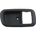 Interior Door Handle Rear Right Bezel Deep Gray