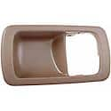 Interior Door Handle Front And Rear Left Bezel Brown