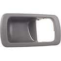 Interior Door Handle Front And Rear Left Bezel Gray