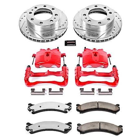 Carbon-Fiber Ceramic Disc Pad And Rotor: Brake Kit, Z36 Truck And Tow with Calipers