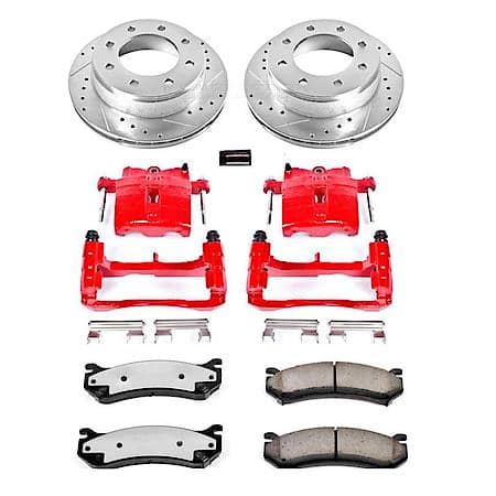 Carbon-Fiber Ceramic Disc Pad And Rotor: Brake Kit, Z36 Truck And Tow with Calipers