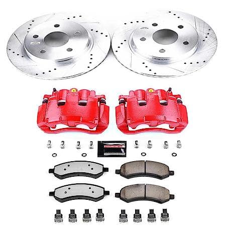 Carbon-Fiber Ceramic Disc Pad And Rotor: Brake Kit, Z36 Truck And Tow with Calipers