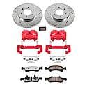 Front Carbon-Fiber Ceramic Disc Pad And Rotor: Brake Kit, Z36 Truck And Tow W/Calipers