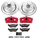 Rear Carbon-Fiber Ceramic Disc Pad And Rotor: Brake Kit, Z36 Truck And Tow W/Calipers