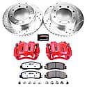 Front Carbon-Fiber Ceramic Disc Pad And Rotor: Brake Kit, Z36 Truck And Tow W/Calipers