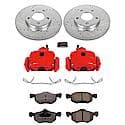 Front Carbon-Fiber Ceramic Disc Pad And Rotor: Brake Kit, Z36 Truck And Tow W/Calipers