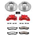 Front Carbon-Fiber Ceramic Disc Pad And Rotor: Brake Kit, Z36 Truck And Tow, W/Calipers