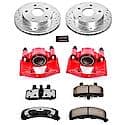 Front Carbon-Fiber Ceramic Disc Pad And Rotor: Brake Kit, Z36 Truck And Tow W/Calipers