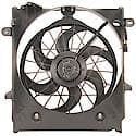 Radiator Fan Assembly: 75625, Single, With Original Equipment Connector