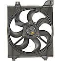 Radiator Fan Assembly: 75640, Single, With Original Equipment Connector