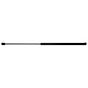 Hood Lift Support: 26.0" Ext Length, 10.75" Travel, 43 Lbs of Force, 1 Pk