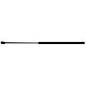 Hood Lift Support: 27.28" Ext Length, 10.75" Travel, 90 Lbs of Force, 1 Pk