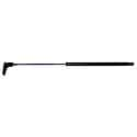 Liftgate Lift Support: 24.17" Ext Length, 9.5" Travel, 47 Lbs of Force, 1 Pk