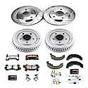 Front And Rear Carbon-Fiber Ceramic Disc Pad And Rotor: Brake Kit, Z36 Truck And Tow