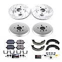 Front And Rear Carbon-Fiber Ceramic Drum Brake Kit: , Z23 Daily Driver