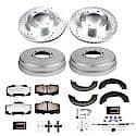 Front And Rear Carbon-Fiber Ceramic Disc Pad And Rotor: Brake Kit, Z36 Truck And Tow