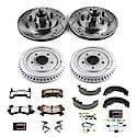 Front And Rear Carbon-Fiber Ceramic Disc Pad And Rotor: Brake Kit, Z36 Truck And Tow
