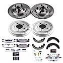 Front And Rear Carbon-Fiber Ceramic Disc Pad And Rotor: Brake Kit, Z36 Truck And Tow