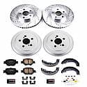 Z23 Daily Driver Carbon-Ceramic Pads, Drilled and Slotted Rotors, Drum and Shoe Kit