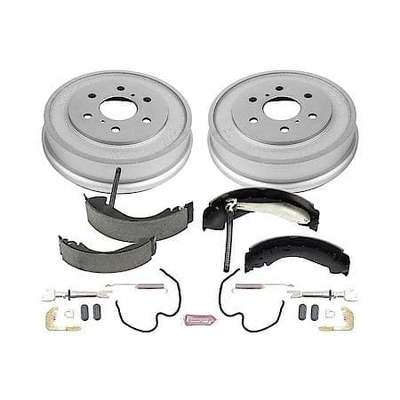 Rear Autospecialty Stock Replacement Brake Shoe and Drum Kit