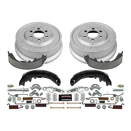 Rear Autospecialty Stock Replacement Brake Shoe and Drum Kit