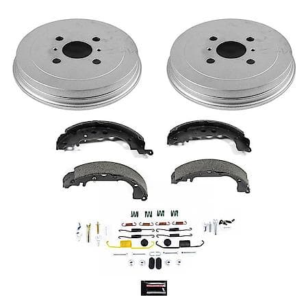 Rear Autospecialty Stock Replacement Brake Shoe and Drum Kit