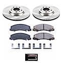 Rear Autospecialty Stock Replacement Brake Shoe and Drum Kit