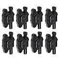 Coil:GM Ls2 Ls3 Ls7 8-Pack-Black