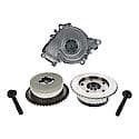 Primary Timing Chain Kit: Exact Fit, 148 Links, Timing/Balance Shaft Components, Water Pump, & More