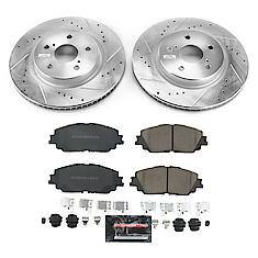 PowerStop Carbon-Fiber Ceramic Disc Pad And Rotor: Brake Kit, Z23