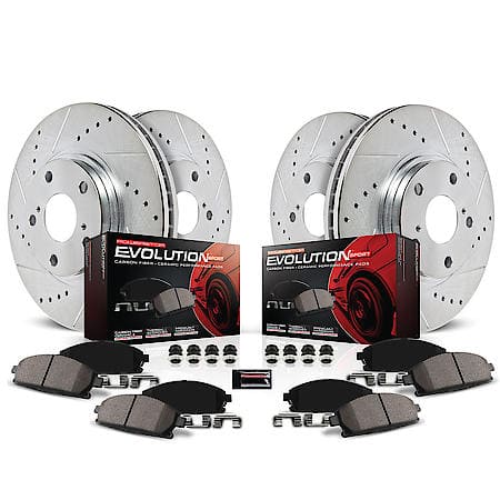 o913_r ページ PowerStop Carbon-Fiber Ceramic Disc Pad And Rotor: Brake Kit