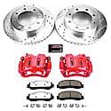 Front Carbon-Fiber Ceramic Disc Pad And Rotor: Brake Kit, Z36 Truck And Tow W/Calipers