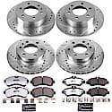 Front And Rear Carbon-Fiber Ceramic Disc Pad And Rotor: Brake Kit, Z36 Truck And Tow