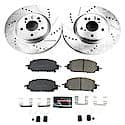 Front Carbon-Fiber Ceramic Disc Pad And Rotor: Brake Kit, Z23 Daily Driver