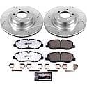 Front Carbon-Fiber Ceramic Disc Pad And Rotor: Brake Kit, Z36 Truck And Tow