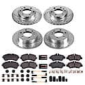 Front And Rear Carbon-Fiber Ceramic Disc Pad And Rotor: Brake Kit, Z23 Daily Driver