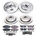 Front And Rear Carbon-Fiber Ceramic Disc Pad And Rotor: Brake Kit, Z23 Daily Driver