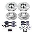 Front And Rear Carbon-Fiber Metallic Disc Pad And Rotor: Brake Kit, Track Day Spec High-Performance