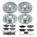 Front And Rear Carbon-Fiber Ceramic Disc Pad And Rotor: Brake Kit, Z23 Daily Driver