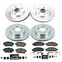 Front And Rear Carbon-Fiber Ceramic Disc Pad And Rotor: Brake Kit, Z23 Daily Driver