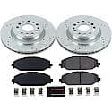 Front Carbon-Fiber Ceramic Disc Pad And Rotor: Brake Kit, Z23 Daily Driver