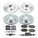 Front And Rear Carbon-Fiber Ceramic Disc Pad And Rotor: Brake Kit, Z23 Daily Driver