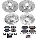 Front And Rear Carbon-Fiber Ceramic Disc Pad And Rotor: Brake Kit, Z23 Daily Driver