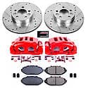 Front Carbon-Fiber Ceramic Disc Pad And Rotor: Brake Kit, Z23 Daily Driver with Calipers