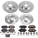 Front And Rear Carbon-Fiber Ceramic Disc Pad And Rotor: Brake Kit, Z23 Daily Driver